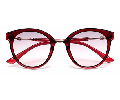 Light Blue Cateye Style Sunglasses
