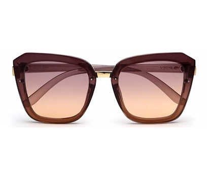 Brown Square Shaped UV Sunglass for Women