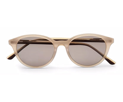 LIGHT BROWN ROUND SUNGLASSES FOR KIDS