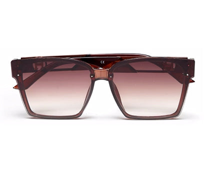 Brown Square UV Sunglass for Men & Women