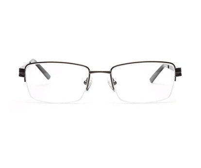 HALF RIM BLACK EYEGLASS FOR MEN
