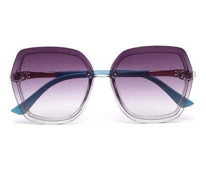 Purple Gradient UV Sunglass for Women