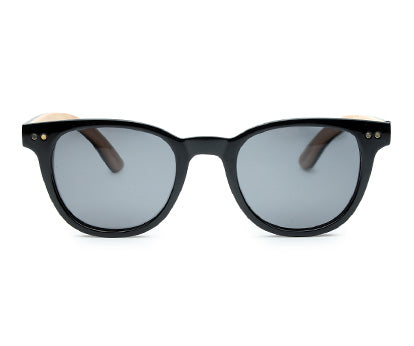YourSpex-Vintage UV 400 Black Full-Rim Sunglasses-Medium-Round