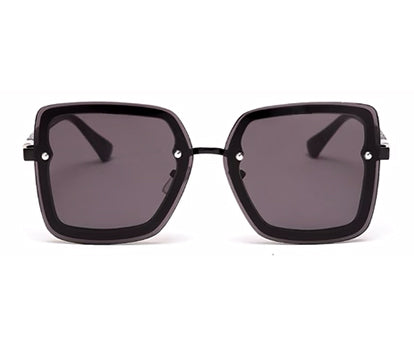 Black Shade Square Shaped UV Sunglass