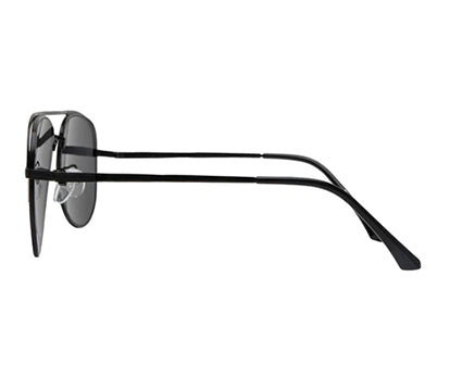 Black Shade Aviator Style UV Sunglass