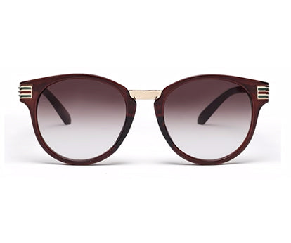 Gradual Brown Cateye Style UV Sunglass