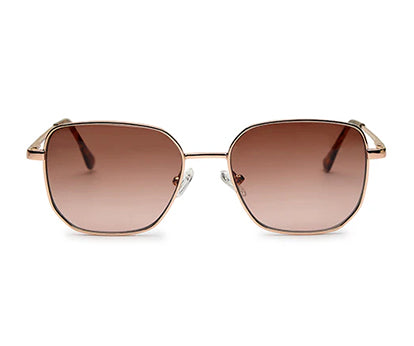 Classic Square Gold Sunglasses