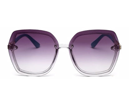 Purple Gradient UV Sunglass for Women