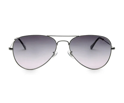 ChromePurple Gradient Aviator Sunglasses