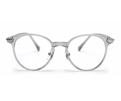 ZENITH TITANIUM ROUND SILVER SPECS FOR WOMEN