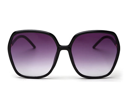 Gradient Black Square UV 400 Sunglass for Women