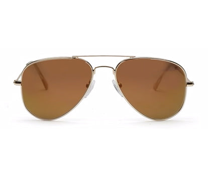 Classic Unisex Gold Aviator Sunglasses for men and Women