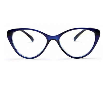 Blue Cateye Eyeglasses for Women