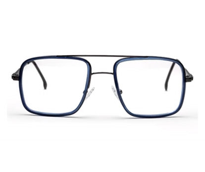 Full-Rim Square Blue Glasses Frames for Men