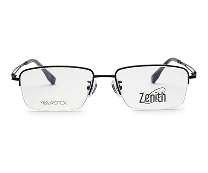 Zenith Titanium Sleek Black Frames