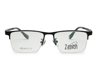 Zenith Titanium Metallic Gray Spectacles