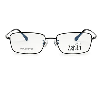 Zenith Titanium Minimal Black Frames