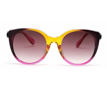 Glam Sunny Peach Sunglasses