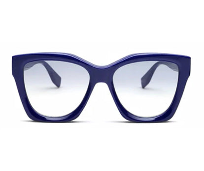 Thick Blue Sunglasses