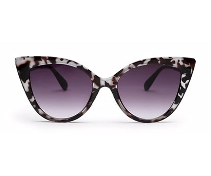Trendy Transparent Leopard Sunglass