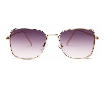 Gradient Purple Squared UV Sunglass
