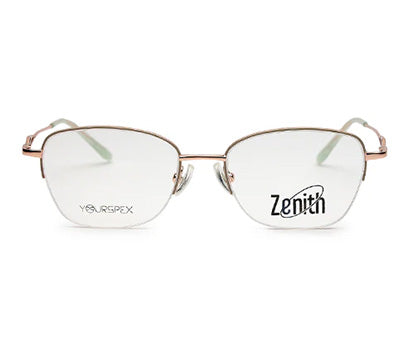 Zenith Titanium Rose Gold Crystal Frames