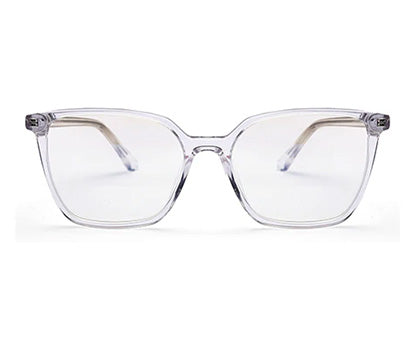 Transparent Large Square Eyeglasses for Men and Women