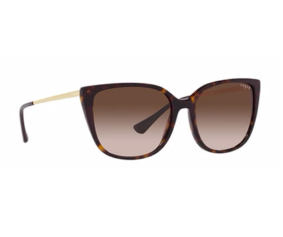 Vogue Eyewear Female Havana Cat Eye Sunglasses