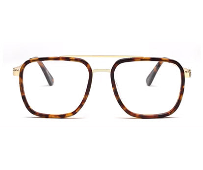 Tort Brown Square Glasses