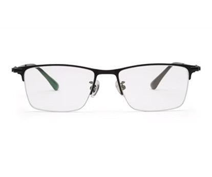 ZENITH TITANIUM CLEAR LENS BLACK FRAMED MEN SPECTACLES