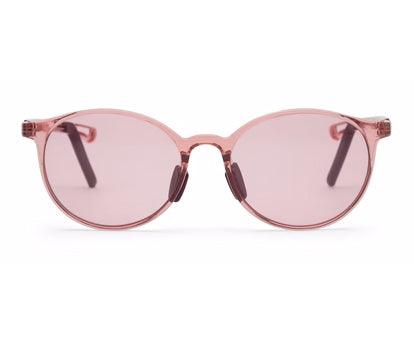 UV 400 LIGHT PINK ROUND SUNGLASSES FOR GIRLS