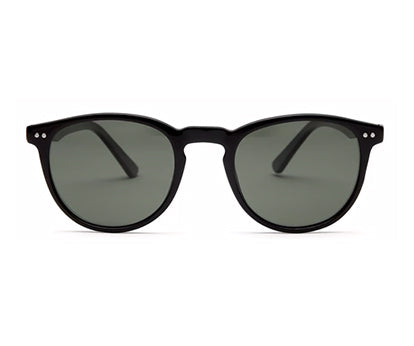 Black Wayfarer Sunglasses Full Rim Acetate Frame