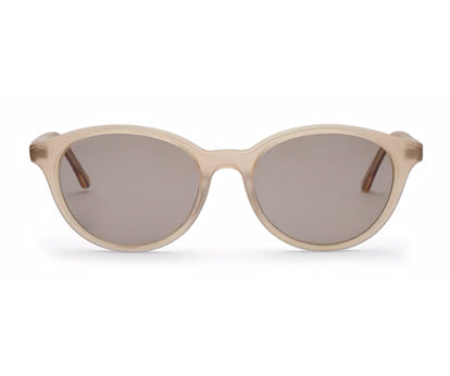 LIGHT BROWN ROUND SUNGLASSES FOR KIDS