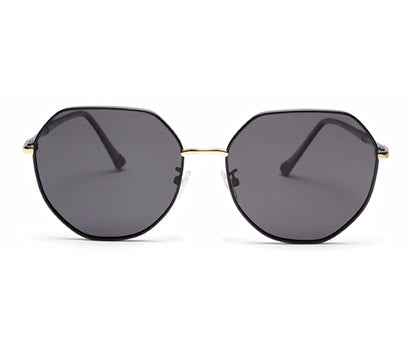 Black Round UV Ray Protection Sunglass for Men & Women