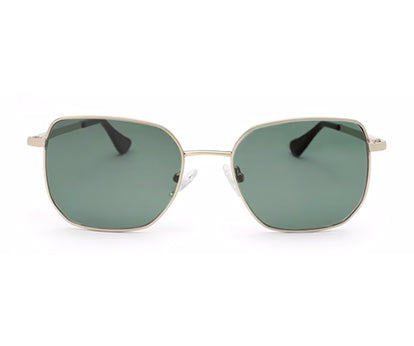 Green Square Unisex Sunglasses