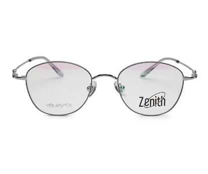 Zenith Titanium Classy Lavender & Silver Frames