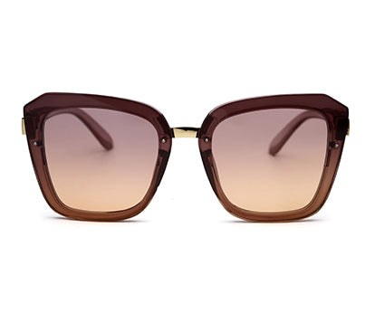 Brown Square Shaped UV Sunglass for Women
