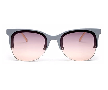 Grey Gradient Clubmaster UV Protection Sunglass for Men & Women