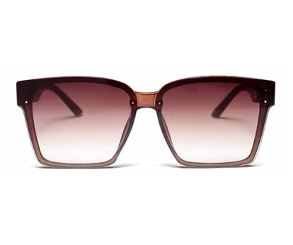 Brown Square UV Sunglass for Men & Women