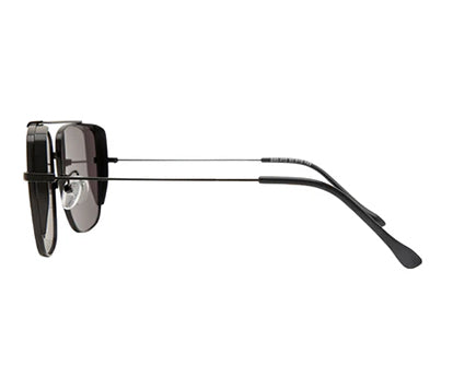 Black Shade Squared Shaped UV Sunglass