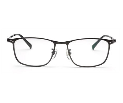 Zenith Metallic Titanium Grey Spectacles for Men