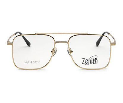 Zenith Titanium Gold Large Square Frame