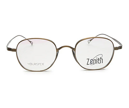 Zenith Titanium Metallic Brown Frames