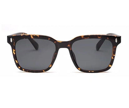 Black Leopard Print Sunglasses