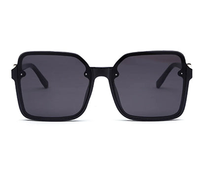Black Square UV Sunglass for Women