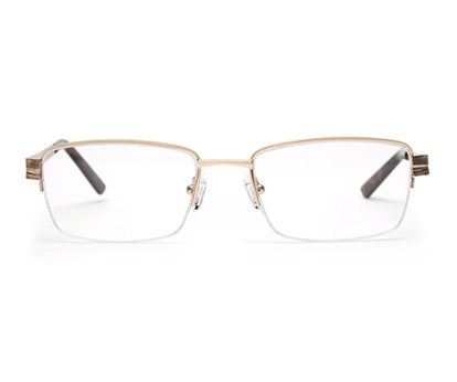 HALF RIM TORT TEMPLE RECTANGLE CHASHMA FOR MEN