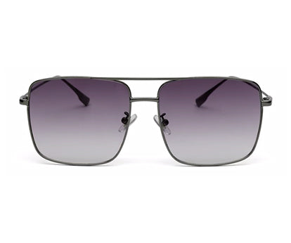 Gunmetal Grey Shade Square Shaped UV Sunglass for Men & Women