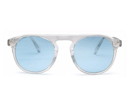 Blue Aviator Full Rim UV400 Protected Sunglasses For Men