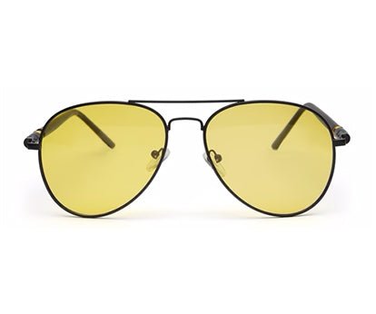 Yellow Aviator Sunglass UV400 Protected for Men and Women