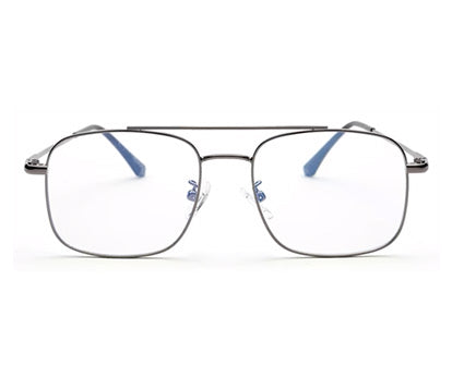 Gunmetal Square Eyeglass for Men